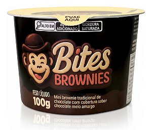 Bites Brownies Chocolate 100g Grand Monkey