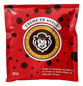 Cookie Creme De Avelã 80g Grand Monkey