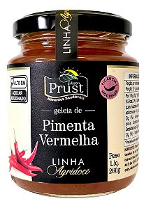 Geleia De Pimenta Vermelha Agridoce 260g Prust