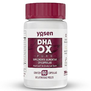 Ômega 3 Dhaox Puro 60 Cápsulas Yosen