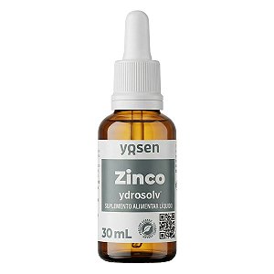 Zinco Bisglicinato Em Gotas Alta Absorção 30ml Yosen