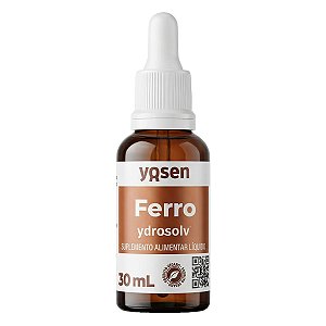 Ferro Bisglicinato Em Gotas 30ml Yosen