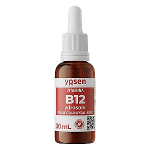 Vitamina B12 Em Gotas Metilcobalamina 30ml Yosen