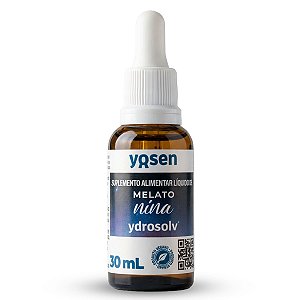 Melatonina Em Gotas De Alta Absorção Ydrosolv 30ml Yosen