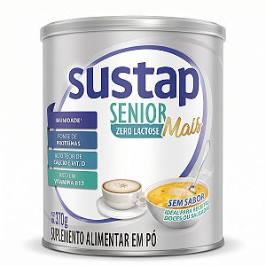 Sustap Proteína Senior Mais Zero Lactose 370g Probene