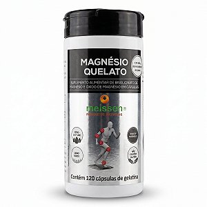 Magnésio Quelato 120 Cápsulas Meissen