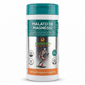 Malato De Magnésio 60 Cápsulas Meissen