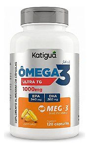 Ômega 3 Ultra Tg 120 Cápsulas Katiguá