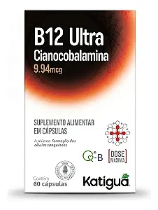 Vitamina B12 Ultra 60 Cápsulas Katiguá