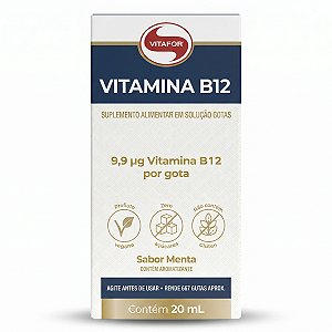 Vitamina B12 + Metilcobalamina Vegano 20ml Vitafor
