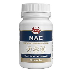 Nac N-acetil L-cisteína 30 Cápsulas Vitafor