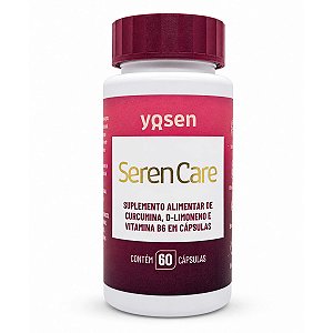 Serencare Curcumina Serenzo B6 60 Cápsulas Yosen