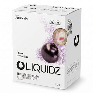 Eletrólitos Zero Açúcares Sabor Jabuticaba 14 Sachês Liquidz