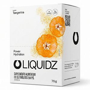 Eletrólitos Zero Açúcares Sabor Tangerina 14 Sachês Liquidz