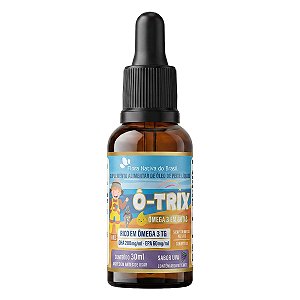 Ô-trix Ômega 3 Kids Dha + Epa Sabor Uva 30ml Flora Nativa