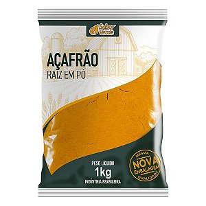 Açafrão Raiz em Pó Sabor Verde Kg