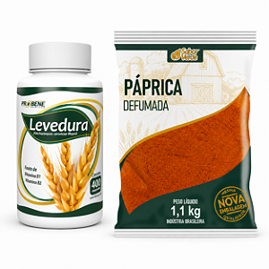 Kit Levedo De Cerveja 400un Probene + Páprica Defumada 1,1kg