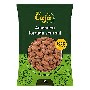 Amêndoa Torrada Sem Sal Caja Alimentos Kg