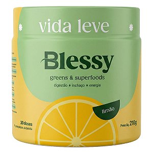 Greens & Superfoods Sabor Limão 210g Blessy