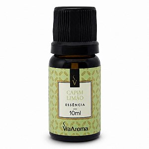 Essência Aromática Capim Limão 10ml Via Aroma