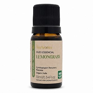 Óleo Essencial Lemongrass 10ml Via Aroma