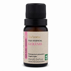 Óleo Essencial Geranio 10ml Via Aroma