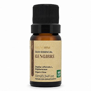 Óleo Essencial Gengibre 10ml Via Aroma