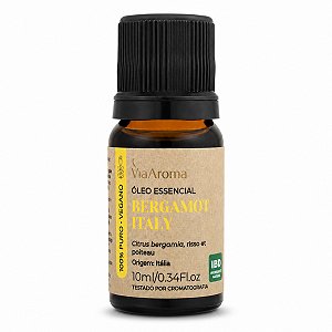 Óleo Essencial Bergamot Italy 10ml Via Aroma