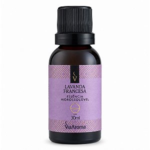 Essência Hidrossolúvel Lavanda Francesa 30ml Via Aroma