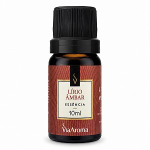 Essência Aromática Lirio Ambar 10ml Via Aroma