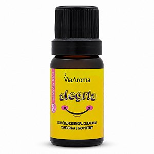 Essência Aromática Sensaçoes Alegria 10ml Via Aroma