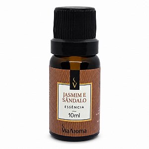Essência Aromática Jasmin E Sandalo 10ml Via Aroma