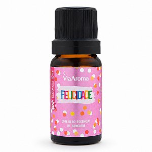 Essência Aromática Felicidade 10ml Via Aroma