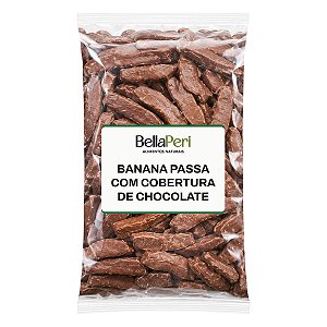 Banana-Passa Com Cobertura De Chocolate Bellaperi Kg