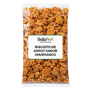 Biscoito De Arroz Crocante Sabor Churrasco Bellaperi Kg