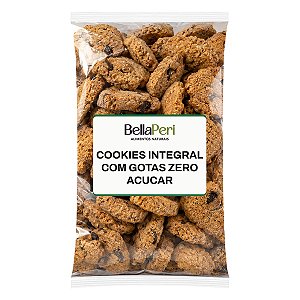 Cookies Integrais Com Gotas Zero Açúcar Bellaperi Kg