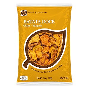 Chips De Batata-Doce Salgada Tainá Alimentos Kg