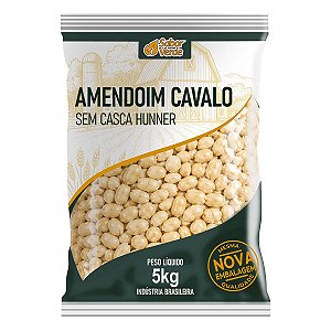 Amendoim Cavalo sem Casca Hunner Sabor Verde Kg