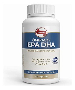 Ômega 3 EPA DHA 120 Cápsulas Vitafor