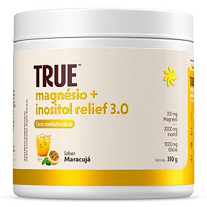 True Magnésio + Inositol Relief 3.0 Maracujá 350g