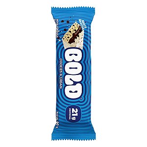 Barra de Proteína Cookies & Cream 60g Bold