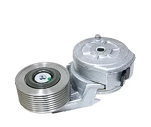 Tensor Cummins ISL Estriada com Pino e Rolamento Original Correia Motor Constellation