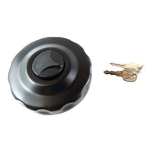 Tampa Combustível Tanque Plástico Cargo F4000/814/815 Com Trava