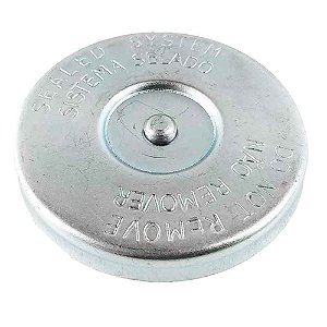 Tampa Radiador Ford Cargo TDS Selado 9/11 Lbs Sem Orelha