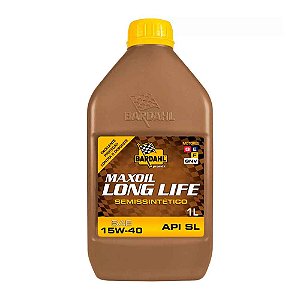 Óleo 15W40 API Semissintético para Motor a Gasolina, Álcool e Flex
