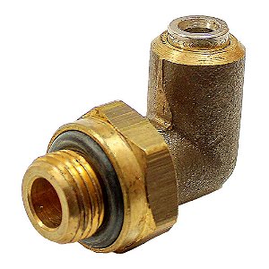 COTOVELO 90" GRAUS Reservatório AR 16X1.5 TUBO 6MM CARGO