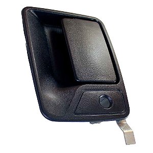 Maçaneta Externa Lateral Esquerda F350/4000 98/ Cilindro com Furo para Porta