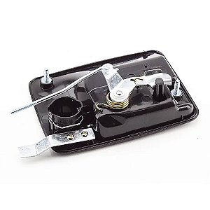 Maçaneta Externa Lado Direito F350/4000 98 Sem Cilindro Com Furo Para Porta