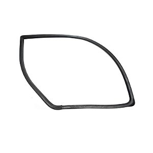 Moldura Quadro Porta Lateral Esquerdo com Pestana VW Constellation