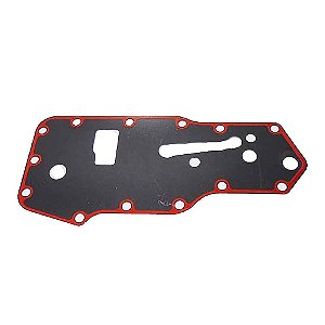 Junta Cabeçote Resfriador Óleo Interno Cummins Série B 6 Cilindros